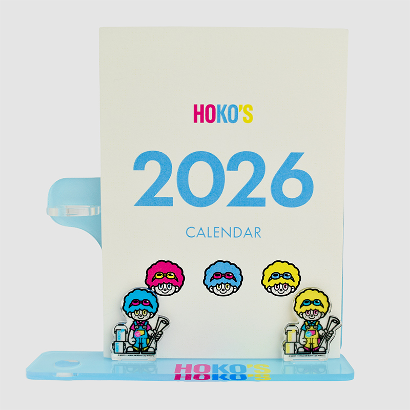 ペンスタンド付き卓上カレンダー